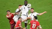 Germany's Nicklas Fullkrug scores a stoppage time goal against Switzerland (Getty Images)