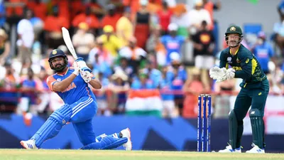 IND vs AUS: ऑस्ट्रेलिया का घमंड तोड़ भारत शान से सेमीफाइनल में, रोहित शर्मा ने रचा इतिहास, अब अफगानिस्तान जीता तो कंगारू बाहर - IND vs AUS Rohit Sharma hitman show 92 runs innings team india beat australia by 24 runs make in to semifinal T20 World Cup 2024