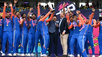 ICC T20 WC 2024 टीम ऑफ द टूर्नामेंट में 6 भारतीय खिलाड़ियों को मिली जगह, ये दिग्गज बना कप्तान, विराट कोहली का कटा पत्ता - 6 Indian players got place in ICC Team of the Tournament this veteran became the captain Virat Kohli dropped