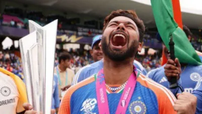 T20 WC Final में हार रही थी टीम इंडिया फिर ऋषभ पंत ने इस 'बदमाशी' से बदल दिया खेल, 3 मिनट में हुआ सारा खेल - How Rishabh pant mischievous injury turn t20 world cup final in indian team favour against south africa