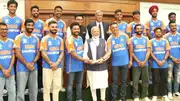 Team India meets PM Narendra Modi (Twitter)