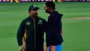 Kamran Akmal and Harbhajan Singh after WCL clash (Screengrab: X)