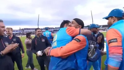 Harbhajan Singh gets emotional as he hugs Irfan Pathan after India beat Pakistan in World Championship of Legends 2024 final; watch video