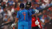 Yuvraj Singh hugs MS Dhoni (File Photo)