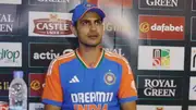 Shubman Gill in post-match press conference (Screengrab: X)