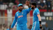 Hardik Pandya celebrating a wicket with Rohit Sharma during ODI World Cup 2023 (File Photo: Getty Images)