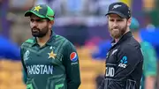 Babar Azam and Kane Williamson at coin toss (File Photo)