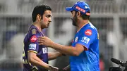 Gautam Gambhir and Rohit Sharma during IPL 2024 (File Photo)