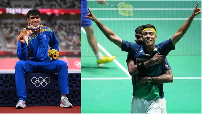 Paris olympics: जैवलिन में नीरज चोपड़ा तो बैडमिंटन में सात्विक-चिराग की जोड़ी के सिर सजेगा ताज! 117 खिलाड़ियों के दल में ये दिला सकते हैं भारत को मेडल - Neeraj Chopra PV Sindhu Nikhat Zareen Satwiksairaj Rankireddy Chirag Shetty  Indian Athletes Who Can Win Medal At Paris Olympics 2024