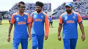 Yuzvendra Chahal, Ravindra Jadeja and Rohit Sharma during T20 World Cup 2024 (Getty Images)