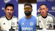 Gautam Gambhir, Hardik Pandya, Ajit Agarkar