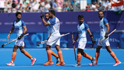 Paris Olympic 2024, Hockey : अर्जेंटीना के सामने खुली टीम इंडिया की पोल, भारतीय कप्तान ने आखिरी मिनट में गोल करके बचाई हार, 1-1 से ड्रॉ हुआ मैच  - Paris 2024 Olympics Harmanpreet scores equaliser last minute India drew with Argentina 1-1