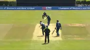 Prithvi Shaw plays an attacking shot during his 58-ball 76 for Northamptonshire (Screengrab: X)