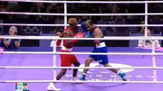 Indian boxer Amit Panghal (in blue) in this frame. (X)