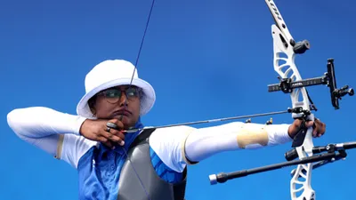 Paris Olympic, Archery : दीपिका कुमारी ने किया धमाल, लगातार दो मुकाबले जीतकर प्रीक्वार्टरफाइनल में बनाई जगह  - Paris Olympic Archery deepika kumari make in to pre quarter final continue win two matches