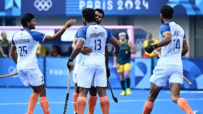 Paris Olympic, Hockey : भारतीय हॉकी टीम के मेडल की राह में अब कौन बनेगा रोड़ा, जानिए क्वार्टरफाइनल में किससे होगी टक्कर ? - Paris Olympic 2024 indian Hockey team when and which team to meet in quarterfinals know all equation 