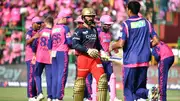 Former RCB batter Dinesh Karthik returns to pavillion after losing his wicket against Rajasthan Royals (File Photo: Getty Images)