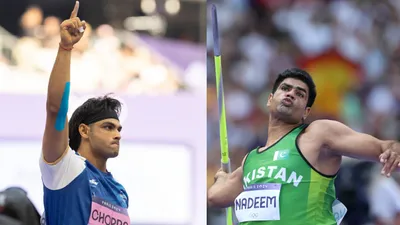 IND vs PAK : पेरिस ओलिंपिक में नीरज चोपड़ा को जैवलिन के फाइनल में चुनौती देने उतरेंगे पाकिस्तान के अरशद नदीम, कहा - हम दोनों के बीच... - IND vs PAK final at paris olympic 2024 pakistan arshad nadeem challenge to javelin throw final neeraj chopra