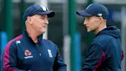 Graham Thorpe with Joe Root during a training session (File Photo: Getty Images)