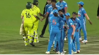 IND vs AUS: 4 रन में गिरे 5 विकेट, 20 साल की भारतीय बॉलर के जाल में उलझकर औंधे मुंह गिरा ऑस्ट्रेलिया, 171 रन से मिली करारी हार - IND W vs AUS W priya mishra fifer demolishes australia a women as india A women register first win