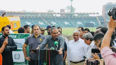 PCB चीफ मोहसिन नकवी ने चैंपियंस ट्रॉफी 2025 को लेकर दिया बड़ा बयान, कहा- फाइनल मुकाबला... - PCB chief Mohsin Naqvi made a big statement regarding Champions Trophy 2025 said final will be held in lahore