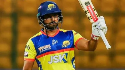 Unsold in IPL 2024 auction, former Rajasthan Royals batter smashes 9 sixes in unbeaten 124 in Maharaja T20 Trophy