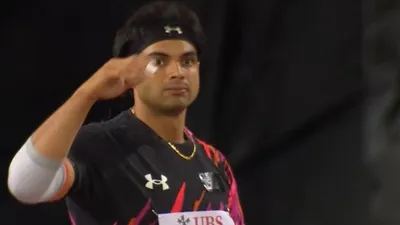 Lausanne Diamond League: Neeraj Chopra finishes 2nd with a season-best throw of 89.49m, Anderson Peters tops chart with Meet Record