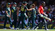 Australian players celebrate Jos Buttler's wicket (File Photo: Getty Images)