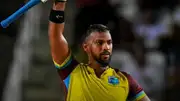 Nicholas Pooran after leading West Indies to a comprehensive seven-wicket win against West Indies (Courtesy: West Indies cricket, X)