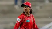 Trinbago Knight Riders' star Jemimah Rodrigues in this frame. (X)