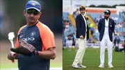 Former India batting coach Sanjay Bangar; Joe Root and Virat Kohli at coin toss (File Photo: Getty Images)