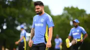 Rinku Singh during a training session (Getty Images)