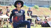 Former RCB recruit Aneeshwar Gautam during a training session (File Photo)