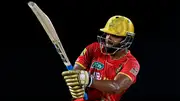 Nicholas Pooran plays a shot during CPL 2024 clash (Getty Images)