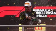 Charles Leclerc of Ferrari after the Formula 1 Italian Grand Prix at Autodromo Nazionale di Monza in Monza, Italy on September 1, 2024. (Getty)