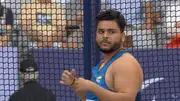 India's discus thrower Yogesh Kathuniya (Screengrab: X)