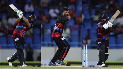 Pakistan trio which failed in T20 World Cup 2024 leads Antigua and Barbuda Falcons to their first ever CPL win, beat Knight Riders in thrilling contest