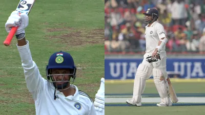 Duleep Trophy : सचिन तेंदुलकर को पछाड़ दलीप ट्रॉफी के डेब्यू मैच में मुशीर खान ने 181 रनों की पारी से रचा इतिहास, हासिल किया ये बड़ा मुकाम  - musheer khan breaks record of sachin tendulkar in Duleep Trophy 2024-25 with 181 runs innings