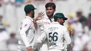 Shan Masood, Shaheen Shah Afridi and Babar Azam (getty)