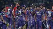 Kolkata Knight Riders' players all smile after winning IPL 2024 title. (Getty)