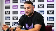 England head coach Brendon McCullum in a press conference (Getty Images)