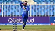 Rashid Khan in action