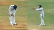 Rohit Sharma casting a spell ( screengrab)