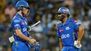 Dewald Brevis and Rohit Sharma during IPL 2024 (File Photo: Getty Images)