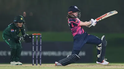 Women’s T20 World Cup 2024: Scotland give Pakistan a reality check, beat them by 8 wickets in warm-up game – thesportstak