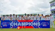 Sri Lankan players celebrate the series win over New Zealand (Getty Images)