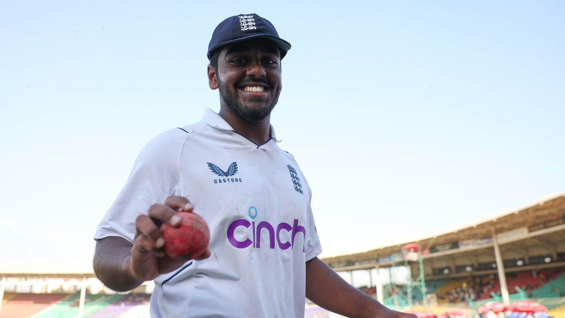 Ahmed, England's rising star, thanks his mother for her support and feels indebted to her