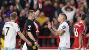 Kalvin Phillips was red-carded as Nottingham Forest compound West Ham's woes