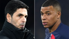 Arteta confirms Arsenal's strong interest in signing Kylian Mbappe