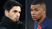 Arteta confirms Arsenal's strong interest in signing Kylian Mbappe